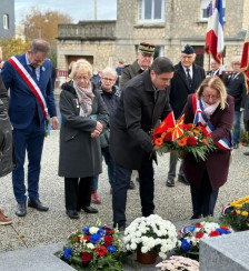 Традиционална комеморација на загинати 33 македонски борци под француско знаме на македонски фронт 1914-1918 во Коломбел | Сител Телевизија