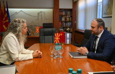 Ѓорѓиевски се сретна со израелската амбасадорка Вивиан Аисен | Сител Телевизија