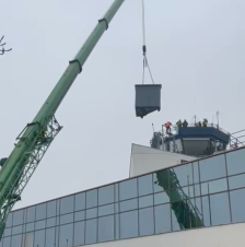 Успешно завршени градежните активности за целосна демонтажа на стариот радар на Меѓународниот Аеродром Скопје | Сител Телевизија