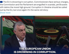 Орбан: ЕУ се дави во корупција | Сител Телевизија