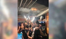 Снимен моментот на избувнување на пожарот во Кран-Монтана | ВИДЕО | Сител Телевизија