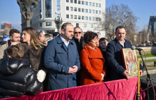 Честитка од Ѓорѓиевски за Водици: Нашата вера, традиција и духовни вредности живеат и се пренесуваат од поколение на поколение | Сител Телевизија