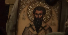 Струмичката епархија и годинава ги изнесе моштите на Свети Василиј Велики на поклонение пред верниците | Сител Телевизија