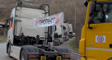 Не 7 дена, ќе седиме тука додека не се реши проблемот, велат транспортерите кои ги блокираат границите | Сител Телевизија