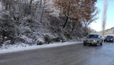 Снег на патниот правец Тетово-Гостивар-Маврово и на Попова Шапка | Сител Телевизија