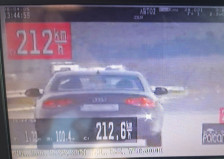 24-годишник со „ауди“ возел со 212 км на час на автопатот Скопје-Штип | Сител Телевизија