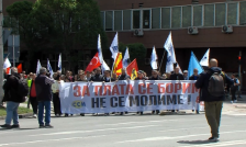 „За плата се бориме, не се молиме“ – ССМ на првомајски марш | Сител Телевизија