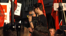 Протест за правосуден испит на албански | Сител Телевизија