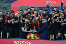 Вардар ја победи Шкендија со 3:0 и ја прославија новата титула | Сител Телевизија