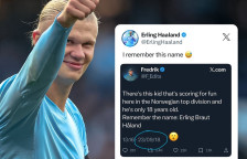 Заслужено внимание: Твитерџијата што го предвиде успехот на Халанд! - SportStation.mk