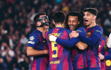 (Видео) Барса го слави враќањето на „Камп Ноу“ во ЛШ: Победа над Франкфурт за место во Топ 8! - SportStation.mk