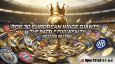 Топ 30 клубови со најголеми плати во Европа за 2025/26 - Реал е новиот крал! - SportStation.mk