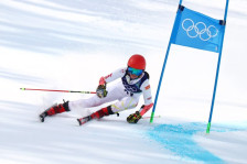 Крај за Македонија во Милано Кортина: Јана Атанасовска не го заврши слаломот - SportStation.mk