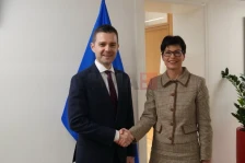 Средба Муцунски-Кос во Брисел: Потврдена силната посветеност на државата на евроинтеграцискиот пат