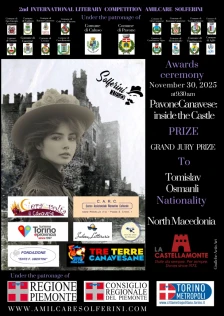 На конкурсот „Amilcare Solferini“ во Пиемонт, главната меѓународна поетска награда за Томислав Османли