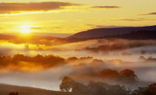 Сончево со појава на магла по одделни котлини, температурите ќе се движат од - 6 до 13 степени