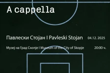 Отворање изложба „А капела“ на Стојан Павлески во Музеј на град Скопје