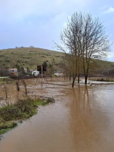 Реката Црна се излеа во демирхисарските села Бараково и Граиште