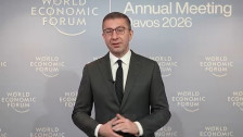 Мицкоски од Давос: Мораме да ги рестартираме проектите „Чебрен“ и „Галиште“