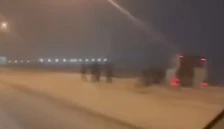 Македонски автобус излета од автопат во Србија