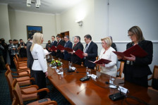 Новиот состав на ДИК даде свечена изјава пред претседателот на Собранието