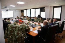 Средба на претставници од ЦУК, МО, Армијата и членови на Асоцијацијата на одбранбени аташеи акредитирани во државата