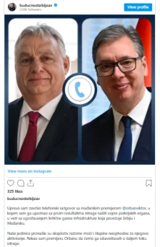 Вучиќ: Експлозив со разорна моќ пронајден во близина на Кањижа, во близина на гасната инфраструктура што ги поврзува Србија и Унгарија