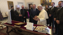 Молебен во чест на св. Кирил во базиликата „Сан Клементе“ во Рим