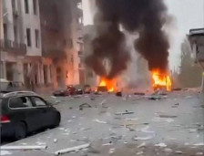 Видео: Тројца убиени, 15 повредени во руски напади со дронови врз Харков - telma.com.mk