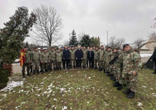 Министерот Мисајловски заедно со припадниците на македонската Армија во операцијата EUFOR-ALTHEA - telma.com.mk