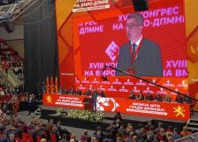 (Видео) Мицкоски пред трет мандат на чело на ВМРО-ДПМНЕ - во Кавадарци се одржува 18-ти Конгрес на партијата - telma.com.mk