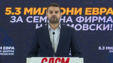 (Видео) СДСМ обвинува за „чистка на буџетот“: Семејна фирма на директорот на СОЗР добила 161 тендер во вредност од 5,3 милиони евра - telma.com.mk