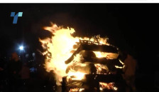 Видео: Бадникарски огнови низ државата - telma.com.mk