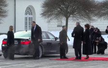 Науседа го пречека Зеленски во снежниот Вилнус - telma.com.mk