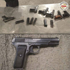 Украдените пиштоли на ЈП „Паркови и зеленило“ најдени на граничен премин - telma.com.mk