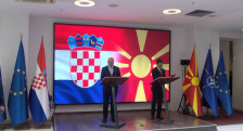 (Видео) Македонија и Хрватска пред Договор за стратешко партнерство - средба на министрите Муцунски и Радман во Скопје - telma.com.mk