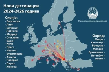 Отворени се 22 нови авиолинии што ја поврзуваат Македонија со цела Европа - telma.com.mk