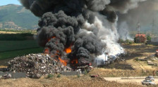 Обвинение против газдариците на изгорениот отпад во Визбегово - telma.com.mk