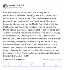 Трамп: Иран се извини и се предаде на своите соседи на Блискиот Исток - telma.com.mk