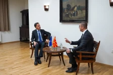 Мицкоски - Руте: Реафирмирана определбата за активен придонес кон регионалната и глобалната безбедност - telma.com.mk