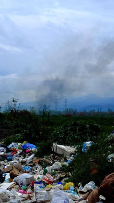 (фото)По седум месеци пауза Вардариште повторно гори - екологистите повторно најавуваат блокади - telma.com.mk