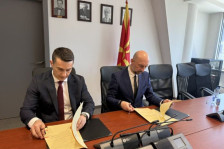 Христовски од АНБ во Обвинителството- со новиот обвинител Савески потпиша Меморандум за соработка - telma.com.mk