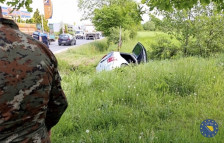 Припадници на АРМ во спасувачка акција за извлекување на брачна двојка во БиХ - telma.com.mk