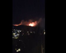 (Видео) Грмотевици предизвикаа пожар во близината на Штип - огнот се шири на ридовите над градот - telma.com.mk