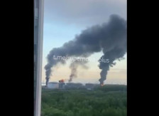 (Видео) Украина со одмазнички напади: Дронови погодија нафтен терминал во Санкт Петербург - telma.com.mk
