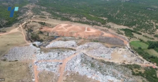 Се покрива со земја регионалната депонија „Шапкар“, кај Струмица за да се намали ризикот од пожари - telma.com.mk