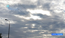 Претежно облачно време, кон крајот на денот услови за слаб локален дожд