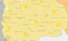 Метео предупредување за Македонија: Утре врнежи од дожд, локално пообилни