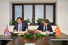 Македонија и Обединетото Кралство потпишаа Протокол за правила за потекло