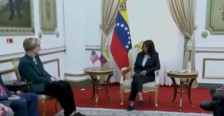 Привремената претседателка на Венецуела се сретна со американска пратеничка
